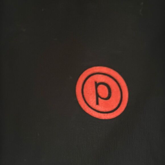 New Tavi x Pure Barre Active Twisted Racerback Tank Small, “Barre So Hard” Black - Picture 9 of 10